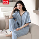 Catman (Miiow) Pure Cotton Pajamas для женщин весной и летним брюками с коротки