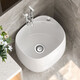 Rizhao Mute mop pool household balcony bathroom mop basin ceramic mop pool outdoor mop basin bathroom mop pool M1049[49*38*40cm] single-pot goods on door