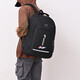 
New large capacity men's backpack business simple casual backpack travel business trip commuting student bag men's bag black