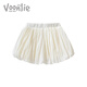 Шорты Fanli Girls Summer 2025 Новые детские повседневные брюки Baby Bloomers Тонкий стиль цветочные брюки лето белые 120 см