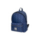 美职棒（MLB）Monogram系列 NY纽约洋基队通勤复古老花满印 涤纶 双肩包 常规 深蓝色