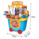 
Shantoulin Village Children's House Playing Kitchen Barbecue Hamburger Toys Boys and Girls Ice Cream Ice Cream Ice Cream Ice Cream Ice Cream Ice Cream Toolbox Set Milk White Barbecue Hamburger Car 7029