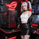 ASUS ROG family bucket Intel i7 high-end e-sports RTX5070Ti/5080 Delta CSGO fearless contract live game assembly computer host DIY assembly machine 265KF+ASUS RTX5080+2TB+water cooling