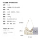 蔻一（Cnoles）包包女包2025挽月包通勤托特包高级感单肩斜挎包生日礼物送女友 奶油白-新款实用礼物送女生
