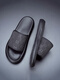 
GY Jinlilai slippers men's trendy summer wear 2025 new flip-flops soft sole anti-odor beach shoes popular men's shoes black 6189 38