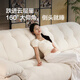 Dipu Yunlang sofa fully removable and washable fabric sofa living room small apartment three-seater 2.68m sofa Baiyunlang