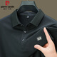 
Pierre cardin high-end men's long-sleeved T-shirt spring and autumn POLO shirt middle-aged dad lapel base shirt business casual top green 15912 M suggest 90-120Jin [Jin equals 0.5 kg]