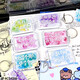 Abschluss inspirierender Text Schlüsselbund hohe Aussehen Ins Schultasche Anhänger Segen Zitate Dekoration Student Abschluss Geschenk Kalligraphie Keychain-eine glänzende Zukunft