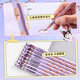 JCZS Japanese Kulomi Pencil Dip Hole Pencil Primary School Students High-Precision HB Pencil First Grade Kindergarten Special Anti-Bit Grade Triangle Rod Children HB Hole Position Beginners Written YZ9793 Cool Lomi HB Luminous Eraser Head Hole Pencil 12 Pack HB