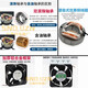 F08线滚珠15050/15051机箱散热风扇C24V15CM直流轴流风机 15050大电机滚珠款C24V+网