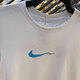 Nike (Nike) T-shirt à manches courtes pour hommes 2025 Summer Sportswear Running Fitness Training Brewpred Round Neck Kirt décontracté à séchage rapide HV4882-121 Mountain White L Recommandé 130-150jin [Jin est égal à 0,5 kg]