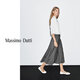 
Massimo Dutti autumn new product 20205 women's clothing elegant and high-end simple style box pleated skirt 05257504 dark gray M (38) (170/70A)