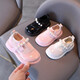 Leather Shoes Girls Princess Shoes Children's Small Leather Shoes Spring and Autumn 2025 New Autumn Style Girls' Single Shoes Baby Leather Shoes Black 24