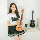 Ibanezadl Veneer Ukulele Femme Débutors Instruments de musique Small Guitar étudiants Gift's Gift [Vector Board] Shenmu légende + accessoires complets + sac en coton 26 pouces