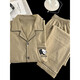 Fentenkean printemps et automne yunduo coton pyjamas pour hommes minces à manches longues adolescents de grande taille de grande taille 12529 (short à manches courtes) yunduo cotton 3xl [suggéré 160-190jin [Jin est égal à 0,5 kg]]]