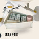 Jingyishangs magisches Werkzeug für Babys Walk ist weißer Aufbewahrung Bod Bottom Lagers Bottom Basket Hanging Bag Hanging Bag Bottom Baby Trolley Leichte Hängsbeutel