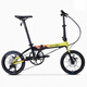 Dahon K3plusmini 349 Rad Set 16-Zoll-Klapprad Kaa693 Klapprad Schwarz Gold 18 Zoll