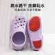 Ailuki Japanische Kinder Anti-Rutschhöhlenschuhe Sommerjungen und Mädchen Innenbad Baotou Sandalen Eva Außenstrand Schuhe lila 32
