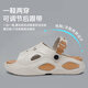 Pilot Camel Sandals 2025 Summer New Men's Hole Chaussures Place Outdoor Place non glissée, conduisant des sandales sportives à double usage, Khaki [Série 13568] 39-40 [La taille est trop grande, il est recommandé de prendre une taille plus petite]]