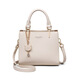 Calviakrim2025 Nuevo bolso de cuerpo cruzado de una sola temporada para mujeres Ligera de moda de lujo Bolso versátil de cuero de cuero liviano Bolso Beige Beige White