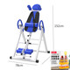 
POWERTI inverted handcraft artifact household yoga exercise fitness equipment upside down auxiliary stretching inverted handcraft stool upside down upgrade model blue and white basic model load-bearing 150 Jin [Jin equals 0.5 kg] with safety