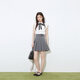 SNIDEL2025 AUTUME ET HIVER NOUVEAU produit Sweet Ruffle Fleece Bow Shirt Top SWFB254036 Grey Single Taille