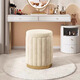 Mu Hanyue Makeup Stool Ins Internet celebrity round stool bedroom modern simple storage makeup chair low stool dressing table stool