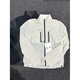 Archaeopteryxsystem_a Serie Bloqueo de la chaqueta de la piel de la piel del viento Men y mujeres fuera de blanco M