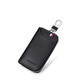 WILLIAMPOLO King Paul's top layer cowhide men's key bag casual and versatile new zipper business fashion key bag men's black