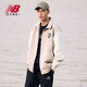 NEU BALANCENB OFFIZIERTE NEUE NEUE MÄNNER UND DAMEN UND DAME COUTWOR Jacke Casual Vielseitige Sportjacke Elfenbein Weiß 5qd12083-IV Einen Größe M Höhe 170cm