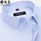 Генеральный директор Yageol Men's Completeme Relave Summer Cotton Business Casual Professional Wear Anti-Wrinkle Free-железа рубашка среднего возраста DX6626 42 Предложения [160-170JIN [JIN равен 0,5 кг]]