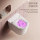 DOLAVIS Germany 52CM small size siphon wall-mounted smart toilet fully automatic wall row suspended wall-mounted household toilet white high-end version