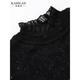 Kamilan (Kamilan) Small Stand-Up Collar Pull pour les femmes 2024 NOUVEAU SULATRE AUTOMN
