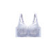 Yintingsha big breasts show small breasts anti-sagging underwear for women push up and hold up the secondary breasts and adjust the sexy bra summer silver gray 100D
