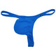 Men's T-string Nude Thin Ice Silk Sexy T-string Briefs Breathable High-Elastic Bag Butt-Revealing Men's T-Pants Blue M