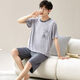 
Arctic velvet (Bejirog) modal men's pajamas set summer shorts shorts thin summer ice silk feel loose casual large size home G[6623] modal shorts-cool and breathable L [recommended 100-120 Jin [Jin equals 0.5 kg]]