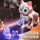Intelligent Domain Cat Gesture Sensing Children's June 1st Toys Puzzle Boys and Girls Baby Electric Remote Control Robot Club Cute Powder-Trilithium Battery [High-end Large Intelligent Upgrade Gesture Sensing + Touch Interaction + Voice Recognition + Intelligent