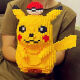 Peijue CLS Chaole Sen Pikachu Small Grain Nezha Children's Assembly Building Blocks Toys Boys and Girls Birthday Gift LS6198 Zhaofulong [Color Box]