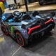Xingchenhao Lamborghini children's electric car four-wheeled with remote control toy car can seat men and women baby two-seater stroller, painted silver MP4 LCD screen + four-wheel drive + leather seat + soft tire, double seat + scissor door + Bluetooth + music + swing
