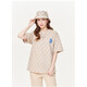 T-shirt presbytérien de diamant à la mode MLB T-shirt décontracté à manches à manches à manches à manches à manches à manches courtes DT-9923 Kaki S