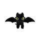 
Potdemiel honey pot dragon trainer toothless plush doll for boys and girls birthday Valentine's Day gift night evil cute toy doll