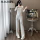 MAGIOPY International Luxury High-end Brand Salt-Style Dressing Casual Sports Set Women's 2025 Spring New Fashion Age Reducing Jacket Khaki Two-Piece Set S (100Jin [Jin equals 0.5 kg])