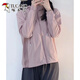 Woodpecker Sun Protection Vêtements pour femmes Fil original respirant 2025 Été design lâche Veste à manches longues minces ultraviolets Sun Protection Vêtements rose L
