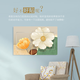 Miaoxu Meder Box Shell Sticker Autoadhesivo Simple Flower Light Caja de distribución de lujo Caja de corriente Decoración creativa Decoración impermeable DA3294 4737 Sin pegatina sin límite