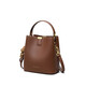 viney cowhide bag women's bag brand bucket bag light luxury one-shoulder crossbody bag birthday Chinese Valentine's Day gift for girlfriend
