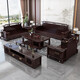 Wenting Yayuan Solid Wood Sofa Living Room New Chinese-style Storage Guifei Fabric Combination Light Luxury Small Apartment Furniture 9906 [Combination] 1+2+3 [Storage] Cotton and linen cover