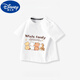 Disney girls T-shirts, children's baby A-class short-sleeved 2025 new cartoon children's pure cotton tops, infant and toddler summer clothing, hot-selling AP14109 purple 80 Recommended height 76-85cm 9-12 months