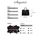 ANYSMIC Bag Women's Bag Light Luxury High-end Brand Handbag Women's 2025 New Fashion Casual Large Capacity Armpit Bag Women's Black