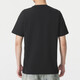 Adidas short-sleeved T-shirt men's 2025 summer new sportswear knitted breathable cotton comfortable round neck half-sleeved top JJ1421 black cotton S