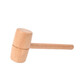Beech wood hammer, solid wood tool hammer, manual DIY installation of wooden hammer, round head installation, wooden hammer head, percussion massage hammer, square head beech wood hammer, large size